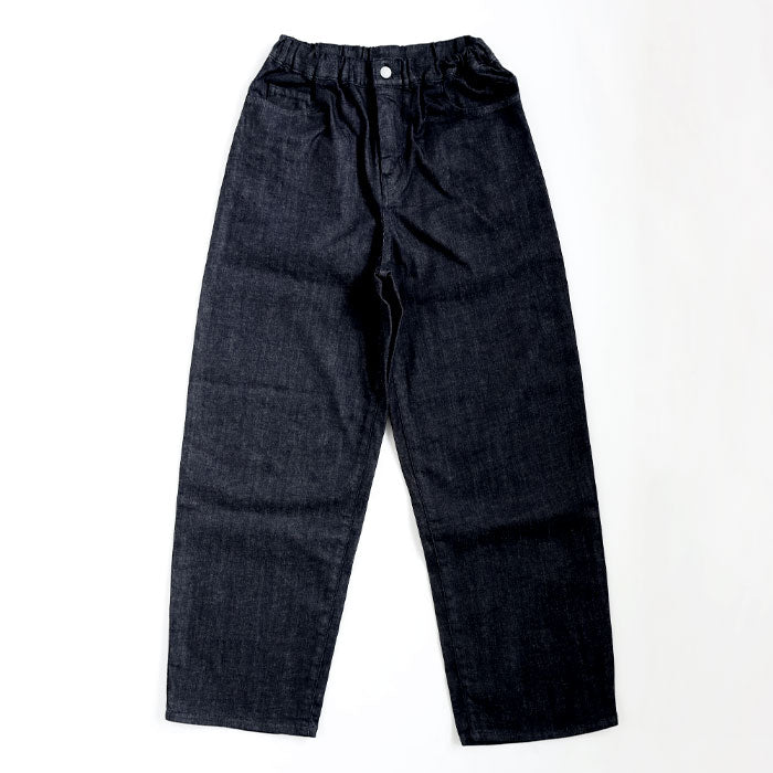 DEEP BLUE 10oz Easy Straight Denim Indigo [72968-1] Women's Okayama Kurashiki Jeans 