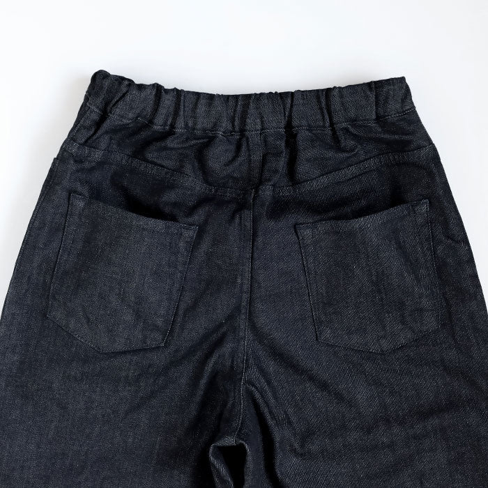 DEEP BLUE 10oz Easy Straight Denim Indigo [72968-1] Women's Okayama Kurashiki Jeans 