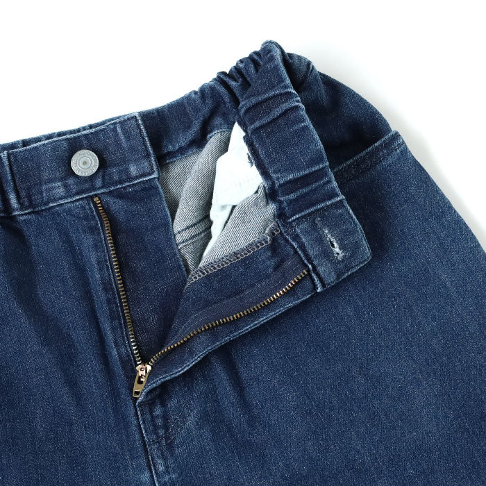 DEEP BLUE 10oz Easy Straight Denim Blue [72968-2] Women's Okayama Kurashiki Jeans 