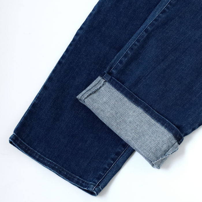 DEEP BLUE 10oz Easy Straight Denim Blue [72968-2] Women's Okayama Kurashiki Jeans 