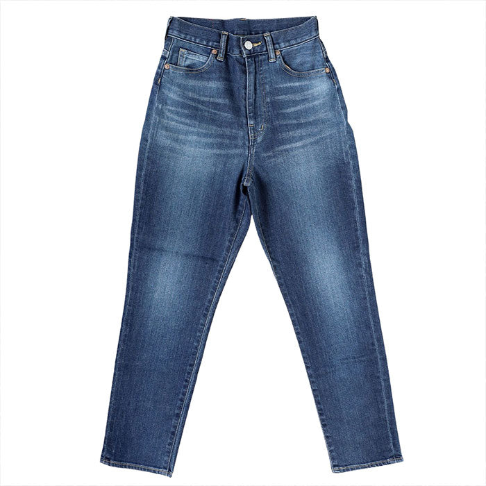 DEEP BLUE Slim Denim Pants Medium Blue [72974-2] Women's Skinny Kojima Kurashiki Jeans