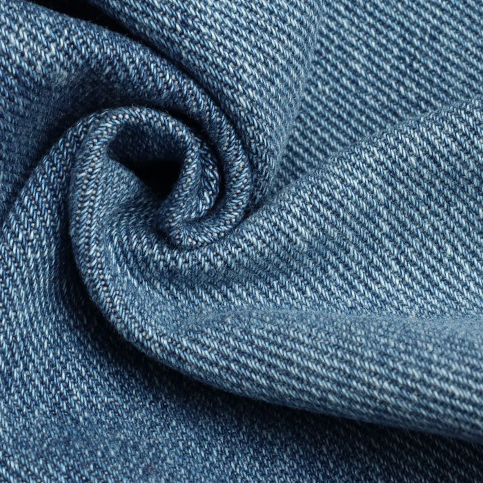 DEEP BLUE Left Twill Straight Denim Pants Medium Blue Women's [72986-2] Okayama Kurashiki Kojima Jeans Pants 