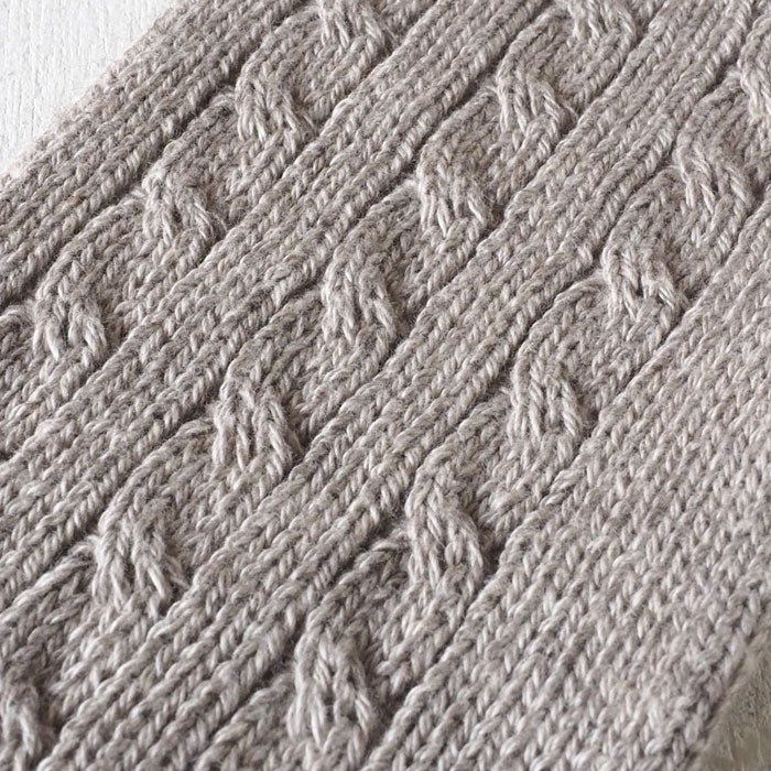 ORGANIC GARDEN Yak Wool x Supima Cotton Hand Warmer Mokuri Gray Women's [8-0910-73] Fingerless Smartphone Gloves Nara Prefecture Koryo Town Brand