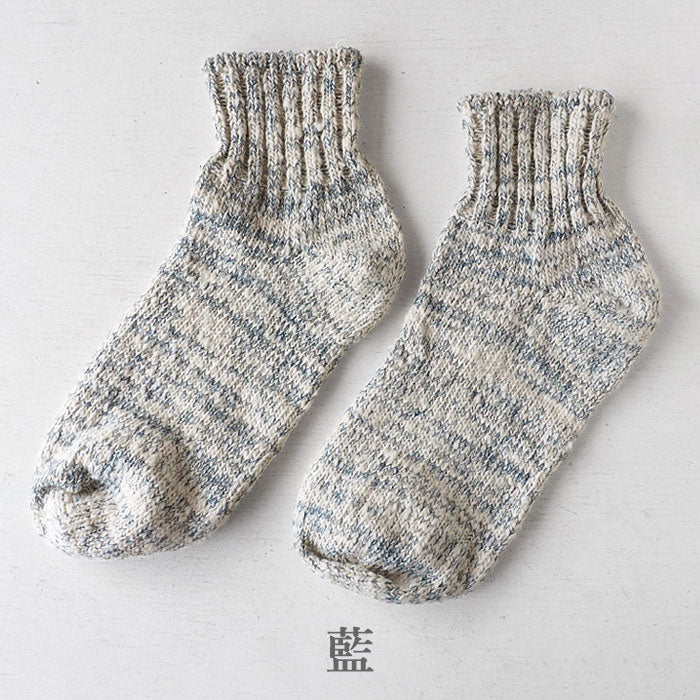 [3 colors] ORGANIC GARDEN Gara-spun ankle-length socks for men and women [8-0001] Ankle-length socks 