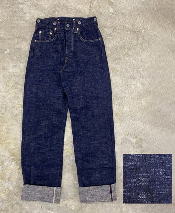 [Limited to 100 units] graphzero 15oz Heritage Jeans Slub Yarn Men's Women's Unisex [GZ-15HRJ-0510SB]