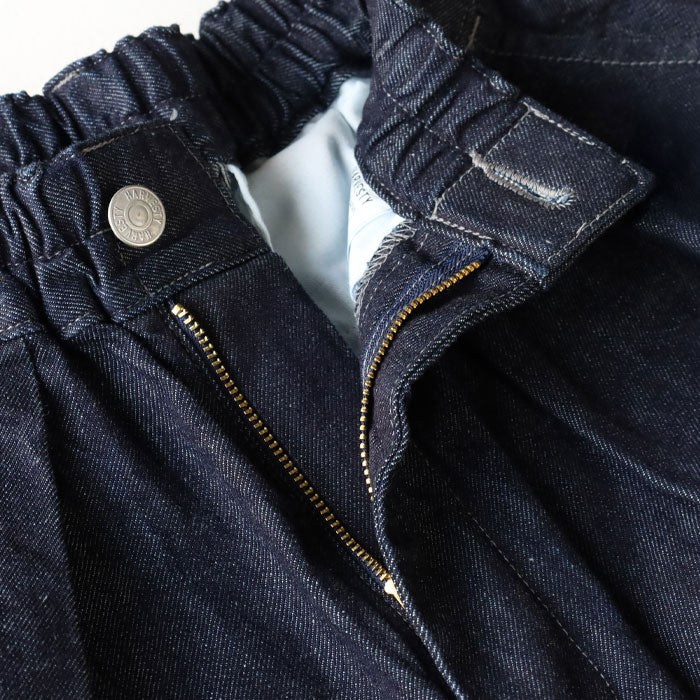 [3 sizes] HARVESTY Denim Circus Pants, One Wash [A11801] Okayama, Kurashiki, Kojima, Standard Clothing Brand 