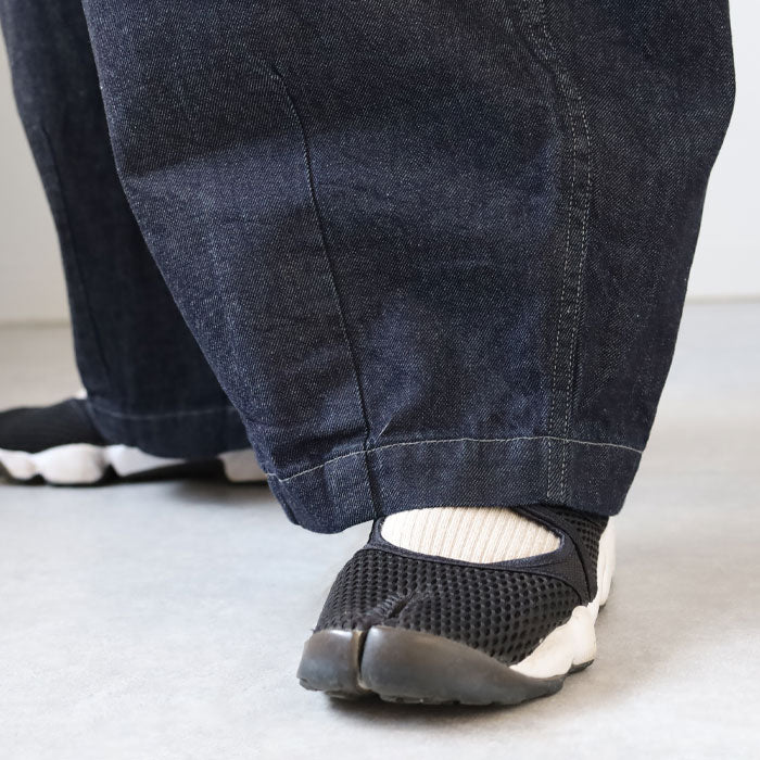 [3 sizes] HARVESTY Denim Circus Pants, One Wash [A11801] Okayama, Kurashiki, Kojima, Standard Clothing Brand 