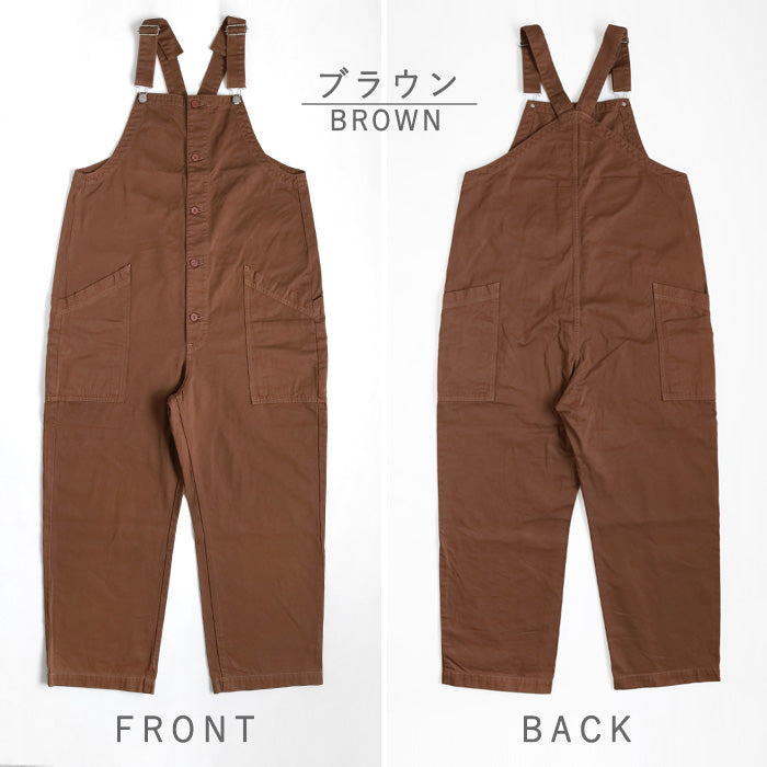 [2 colors, 2 sizes] HARVESTY Chino Overalls [A12008] Okayama Kurashiki Kojima Standard clothing brand 