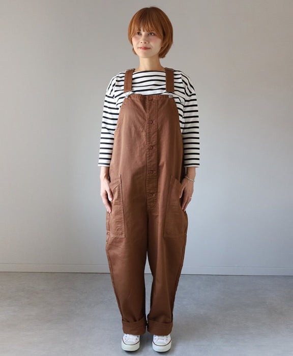 [2 colors, 2 sizes] HARVESTY Chino Overalls [A12008] Okayama Kurashiki Kojima Standard clothing brand 