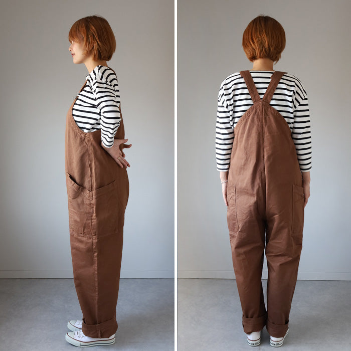 [2 colors, 2 sizes] HARVESTY Chino Overalls [A12008] Okayama Kurashiki Kojima Standard clothing brand 
