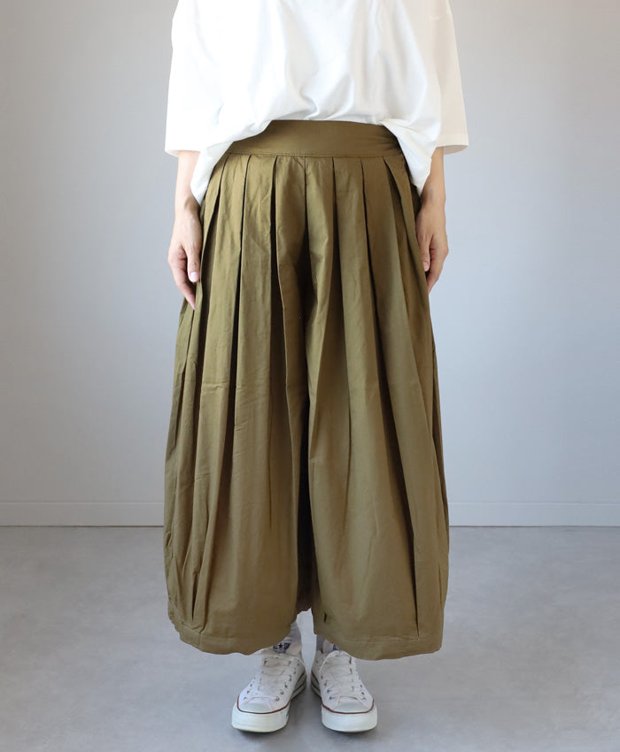 [5 colors, 2 sizes] HARVESTY Circus Culottes [A21609] Okayama Kurashiki Kojima Standard clothing brand 