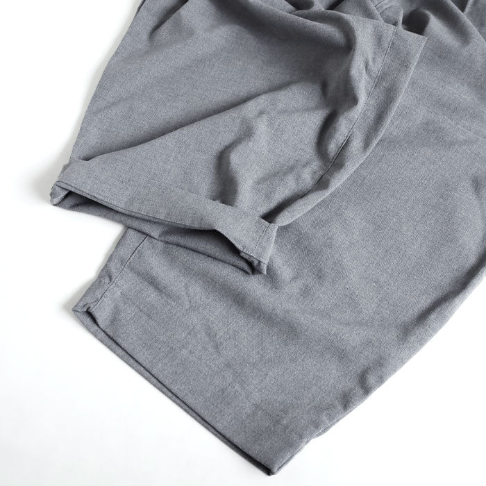 [3 colors, 3 sizes] HARVESTY Tropical Stretch Wide Egg Pants for Women [A22502] Okayama Kurashiki Kojima Standard Clothing Brand 