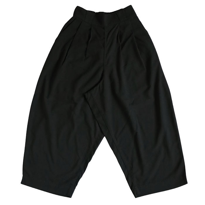 [3 colors, 3 sizes] HARVESTY Tropical Stretch Wide Egg Pants for Women [A22502] Okayama Kurashiki Kojima Standard Clothing Brand 