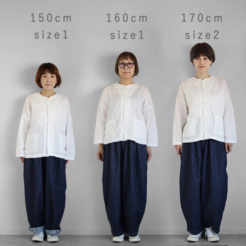 [3 colors, 2 sizes] HARVESTY Women's Atelier Shirt [A31801] Okayama, Kurashiki, Kojima, Staple Clothing Brand, Light Jacket