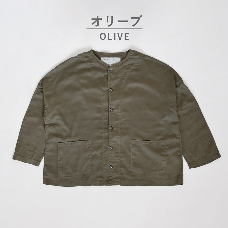 [3 colors, 2 sizes] HARVESTY Women's Atelier Shirt [A31801] Okayama, Kurashiki, Kojima, Staple Clothing Brand, Light Jacket