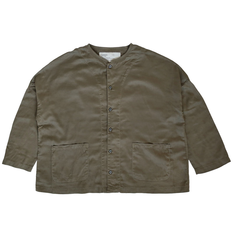 [3 colors, 2 sizes] HARVESTY Women's Atelier Shirt [A31801] Okayama, Kurashiki, Kojima, Staple Clothing Brand, Light Jacket