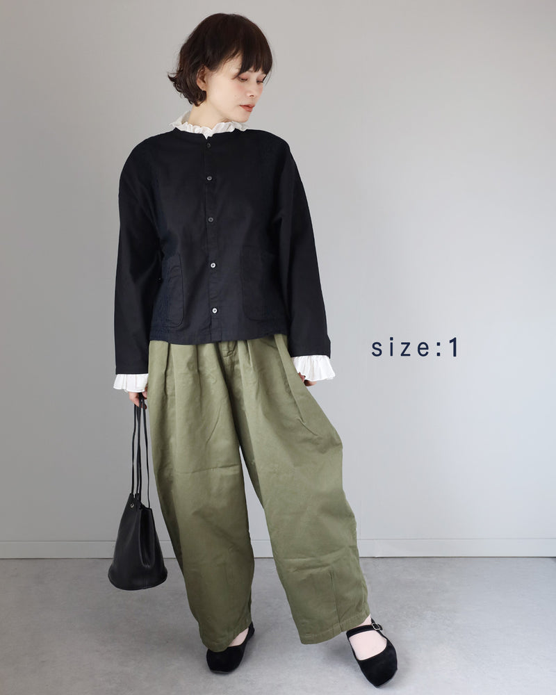 [2 Sizes] HARVESTY Side Lace Atelier Jacket Women's Men's [A32609] Okayama Kurashiki Kojima Classic Brand