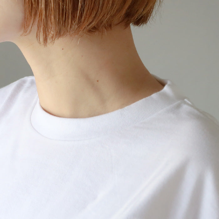 【2色・3サイズ】HARVESTY(ハーベスティ)イワサトミキ プリントボックス Tシャツ CAT-3 レディース [A52612] 岡山 倉敷 児島 定番服 ブランド