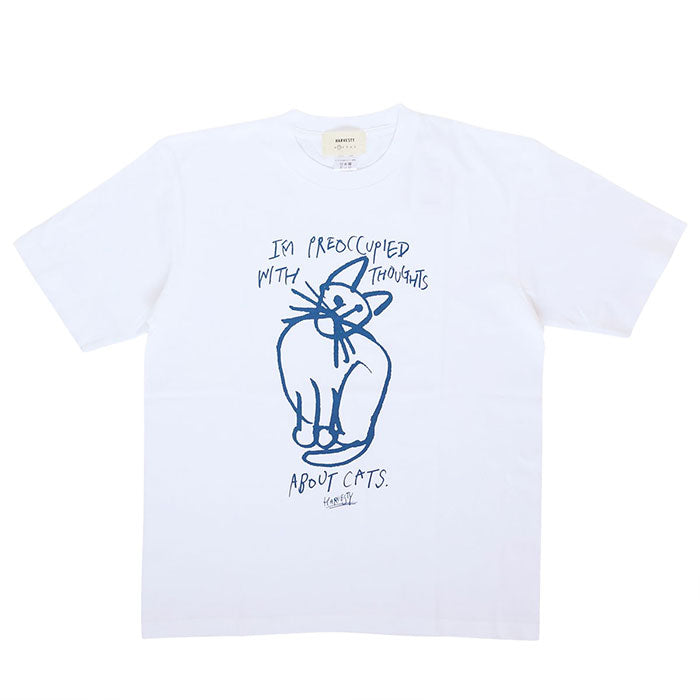 2色・3サイズ HARVESTY ハーベスティ イワサトミキ プリントボックス Tシャツ CAT-2 レディース A52610 岡山