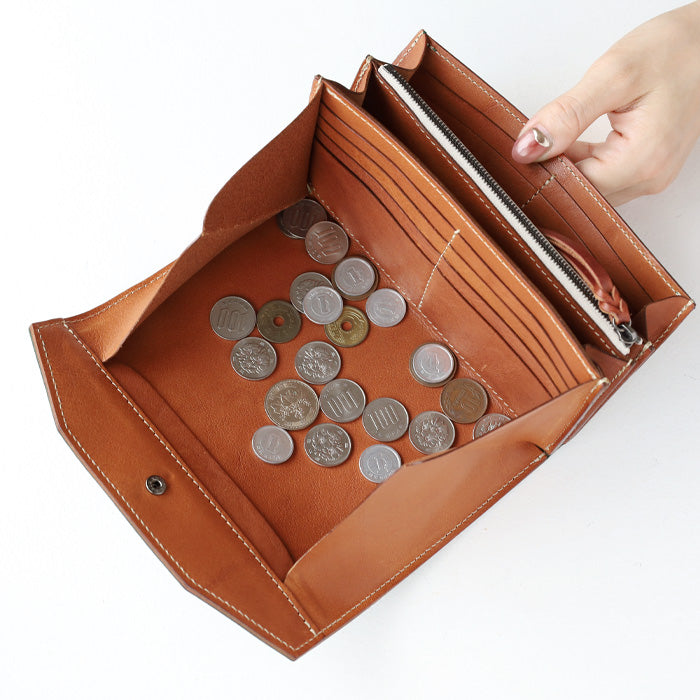 ANNAK Garcon Long Wallet Tochigi Leather Green [AK14TA-B0039-GRN] 