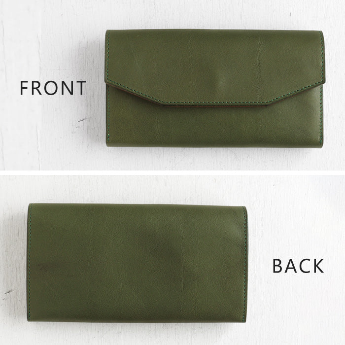 ANNAK Garcon Long Wallet Tochigi Leather Green [AK14TA-B0039-GRN] 