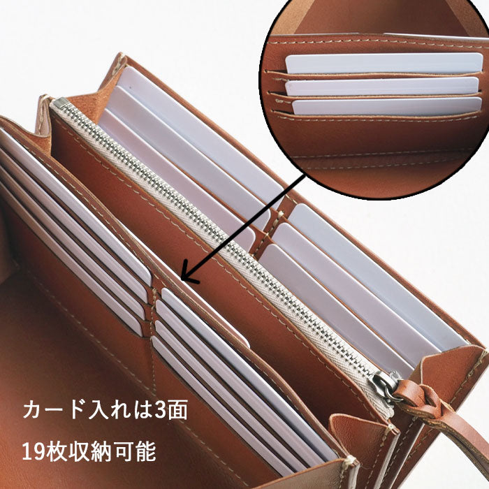 ANNAK Python Leather Garcon Long Wallet Ivory [AK14TA-B0039P-IVO] Men's Women's 