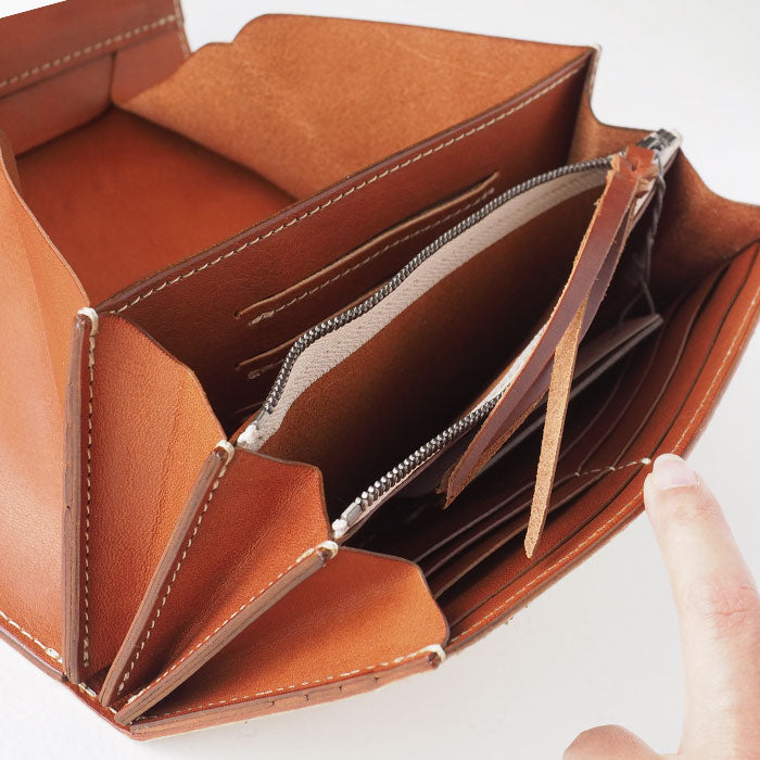 ANNAK Python Leather Garcon Long Wallet Red [AK14TA-B0039P-RED] Ladies 