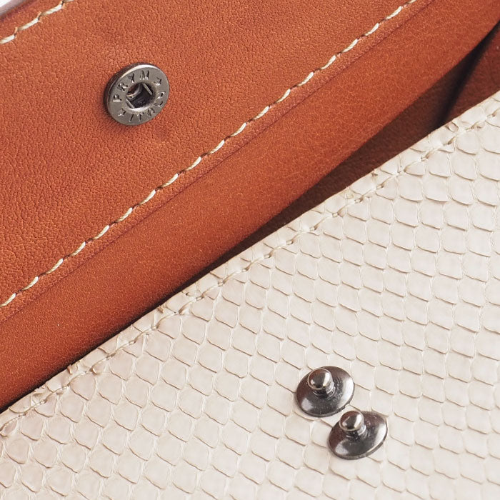 ANNAK Python Leather Garcon Long Wallet Ivory [AK14TA-B0039P-IVO] Men's Women's 