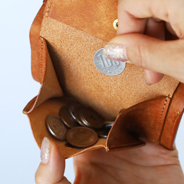 ANNAK（アナック） プエブロレザー 3つ折りウォレット ブラウン [AK17TA-B0060-BRN]