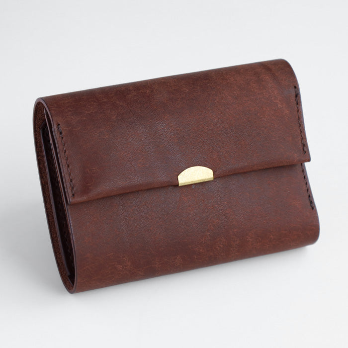 ANNAK Pueblo Leather Trifold Wallet Black [AK17TA-B0060-BLK] 