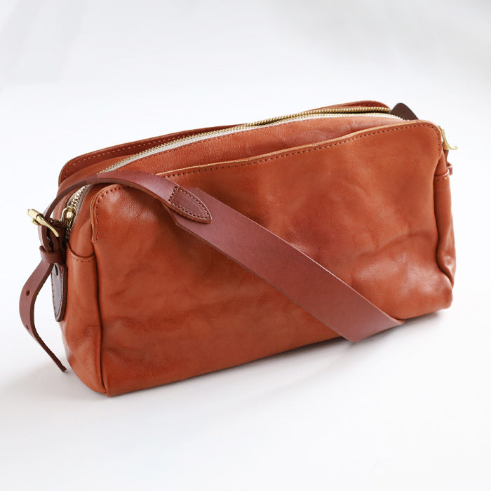 ANNAK 帶尾袋的單肩包栃木皮革水洗皮革米色 [AK18TA-A0004-BEG] 