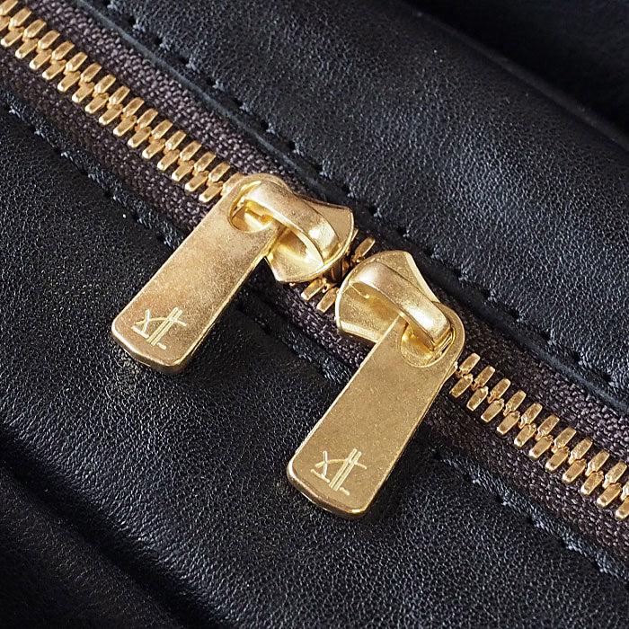 ANNAK Shoulder bag with tail pocket Tochigi leather Washed leather Black [AK18TA-A0004-BLK] 