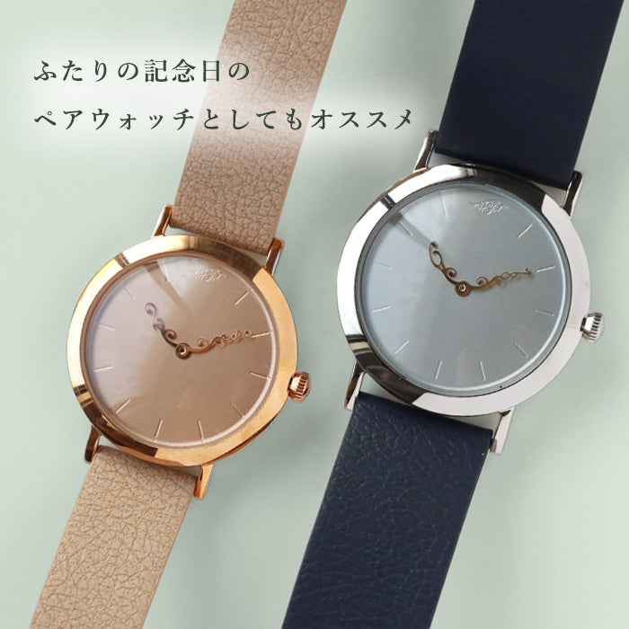 DEDEGUMO(デデグモ) 手作り 腕時計 アニバーサリーウォッチ M シルバー メンズ レディース [AN36-SV] 京都 ハンドメイド ウォッチ ブランド