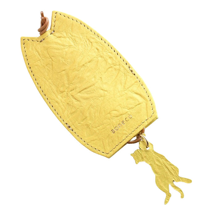 aoneco Key Cover [an006] Leather goods maker Waji's rescue cat project 