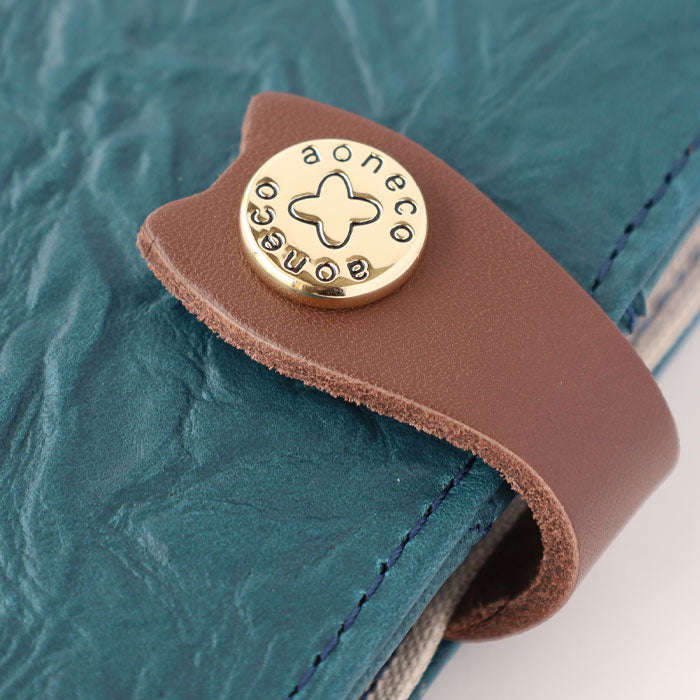 aoneco(アオネコ) 手帳型マルチスマホケース ロング [an019] 革製品を手がけるwajiさんの保護猫プロジェクト ネコ 猫 スマホカバー 多機種対応 本革 かわいい