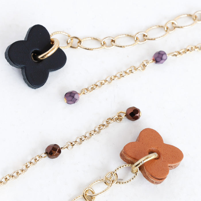 aoneco (Aoneko) ENISHI Charm [an026] Leather goods maker waji's rescue cat project bag charm key chain 