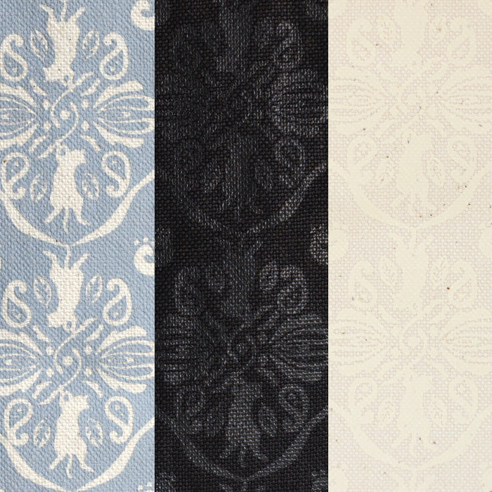 aoneco (Aoneko) Damask pattern pouch S size [an036] Leather goods manufacturer Waji's rescue cat project Small item holder Pen case Cosmetic pouch Small Cute Cat 