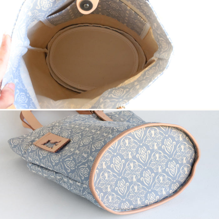 [4 colors] aoneco (Aoneko) Bucket Print Tote Bag [an029] Cat Protection Project by Waji, a leather goods maker Cat Shoulder Bag Handbag 