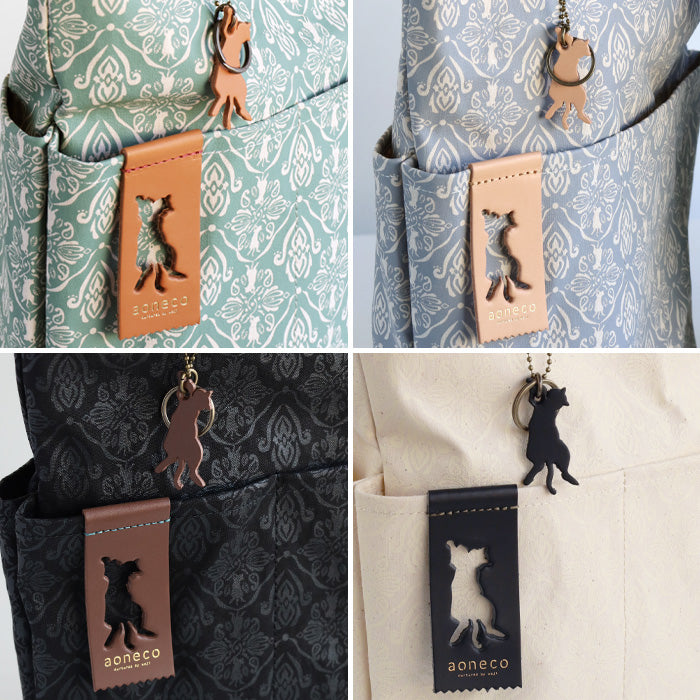 [4 colors] aoneco (Aoneko) Bucket Print Tote Bag [an029] Cat Protection Project by Waji, a leather goods maker Cat Shoulder Bag Handbag 