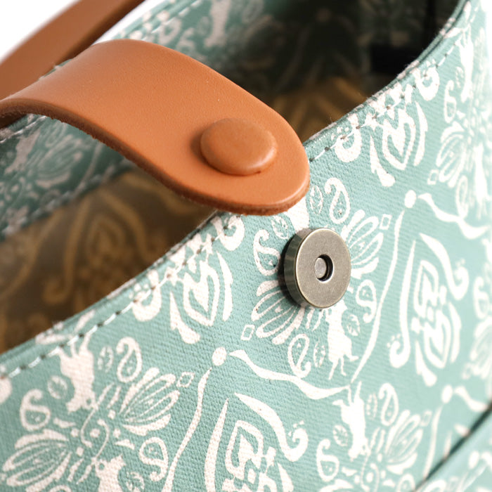 aoneco Bucket Print Shoulder Bag [an030] Leather products maker waji's rescue cat project Cat Cat Shoulder Pochette 