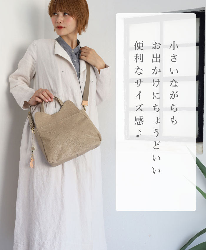aoneco アオネコ  本革 2wayショルダーバッグ　チャコールグレー aoneco(アオネコ) 2WAYショルダーバッグ [an038] 革製品を手がけるwaji