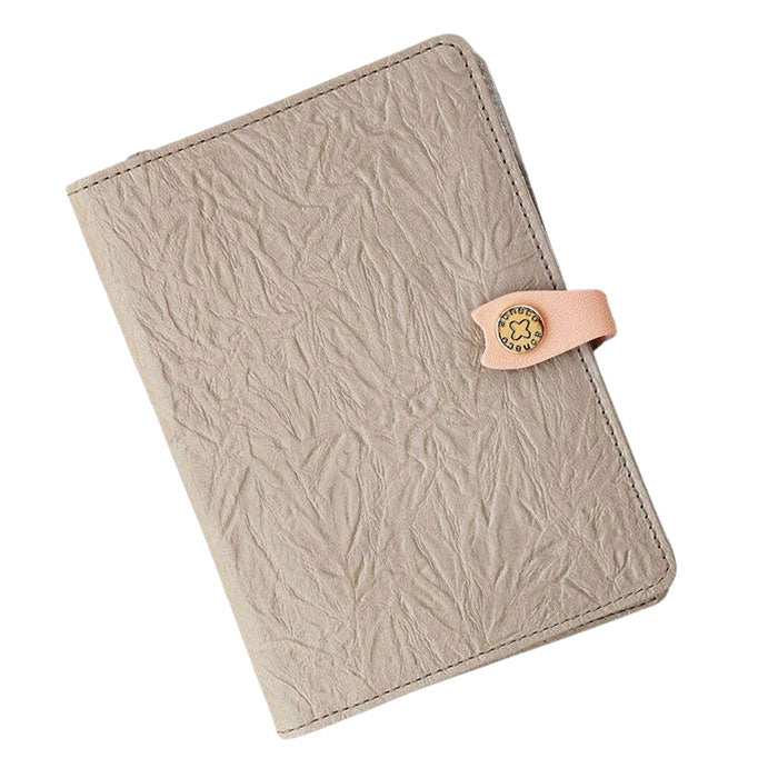 aoneco(アオネコ) A6サイズ 本革 お薬手帳カバー [an044] 革製品を手がけるwajiさんの保護猫プロジェクト 母子手帳 パスポートケース 年金手帳 猫 レザー