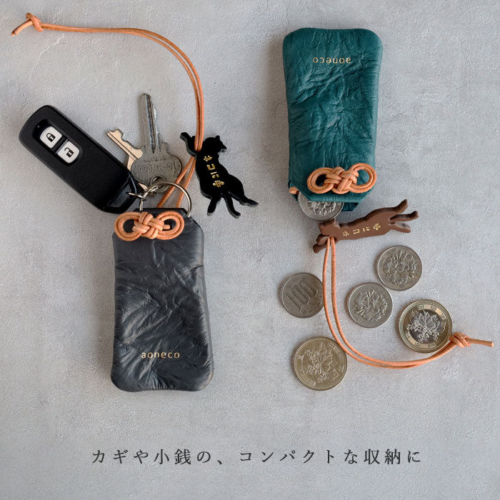 aoneco(アオネコ) ネコに手 御守り [an048] 保護猫 支援 寄付 ブランド