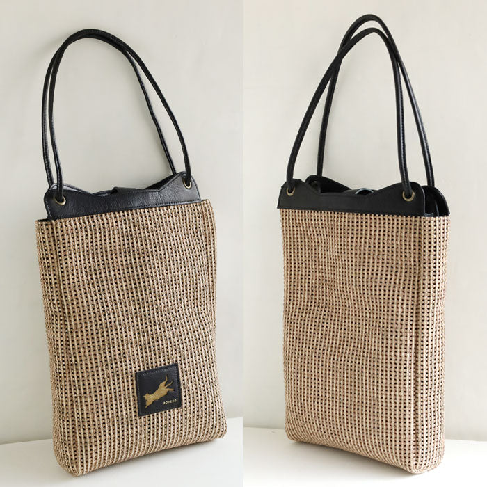 aoneco Latiste Tote Bag [an059] Rescue Cats Support Donation Leather Goods Brand Women's Cat Shoulder A4