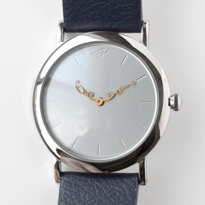 DEDEGUMO(デデグモ) 手作り 腕時計 アニバーサリーウォッチ M シルバー メンズ レディース [AN36-SV] 京都 ハンドメイド ウォッチ ブランド