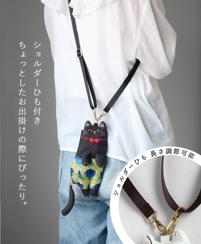 aoneco(アオネコ) necoteko (ネコテコ) トート S [an501] 保護猫 支援 寄付 バッグ ブランド レディース エコバッグ チャーム