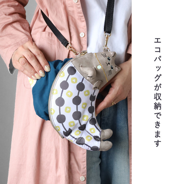 aoneco necoteko Tote S [an501] Rescue Cat Support Donation Bag Brand Women's Eco-bag Charm