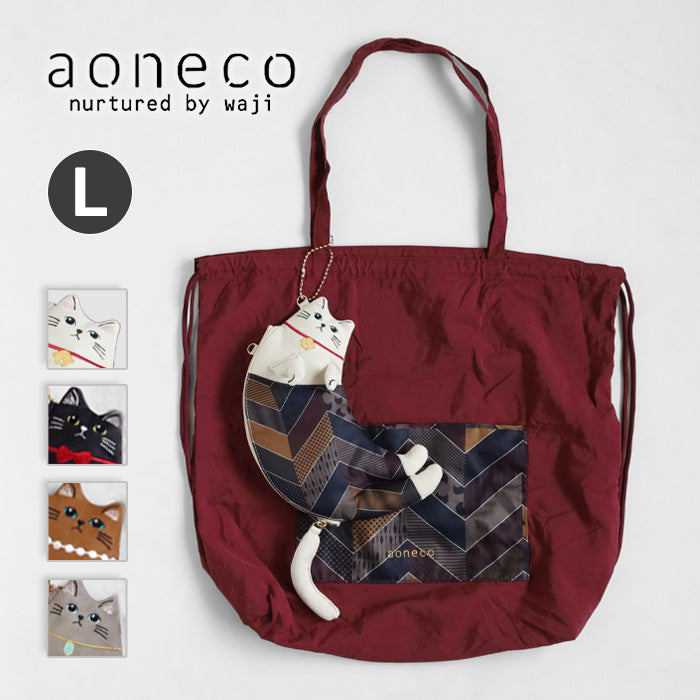 aoneco necoteko Tote S [an501] Rescue Cat Support Donation Bag Brand Women's Eco-bag Charm