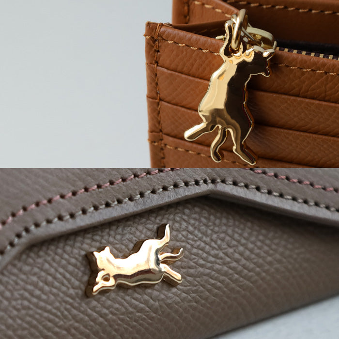 アオネコ ロングウォレット aoneco luxe(アオネコ ラグゼ ) かぶせ ロング ウォレット レディース