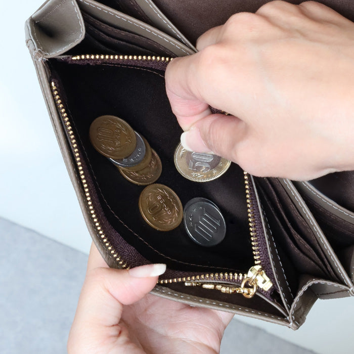 aoneco luxe(アオネコ ラグゼ ) かぶせ ロング ウォレット レディース